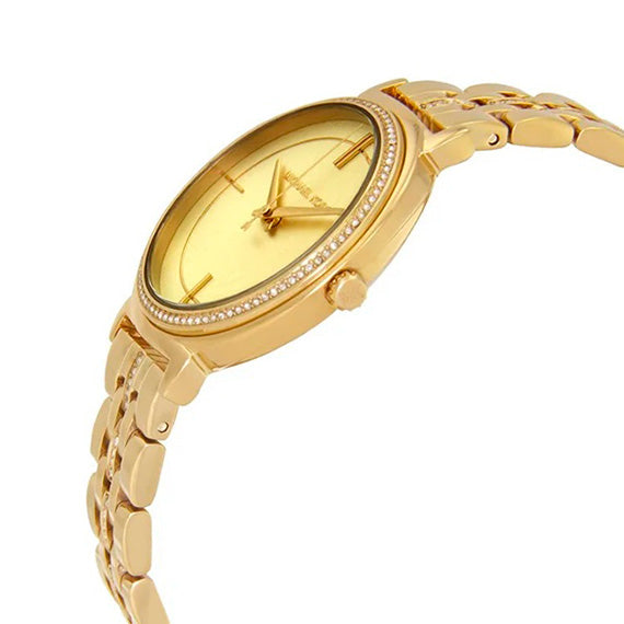 Michael Kors Cinthia Quartz Gold Dial Gold Steel Strap Watch For Women - MK3681 Buy Now By Michael Kors