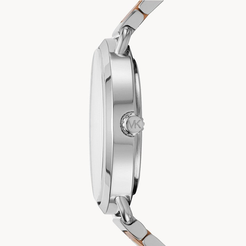 Michael Kors Portia Quartz Silver Dial Two Tone Steel Strap Watch For Women - MK3709 Buy Now By Michael Kors