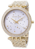 Michael Kors Darci White Dial Gold Steel Strap Watch for Women - MK3727 Buy Now By Michael Kors