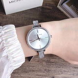 Michael Kors Jaryn Quartz Silver Dial Silver Steel Strap Watch For Women - MK3783 Buy Now By Michael Kors