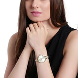 Michael Kors Jaryn Quartz Gold Dial Gold Steel Strap Watch For Women - MK3784 Buy Now By Michael Kors