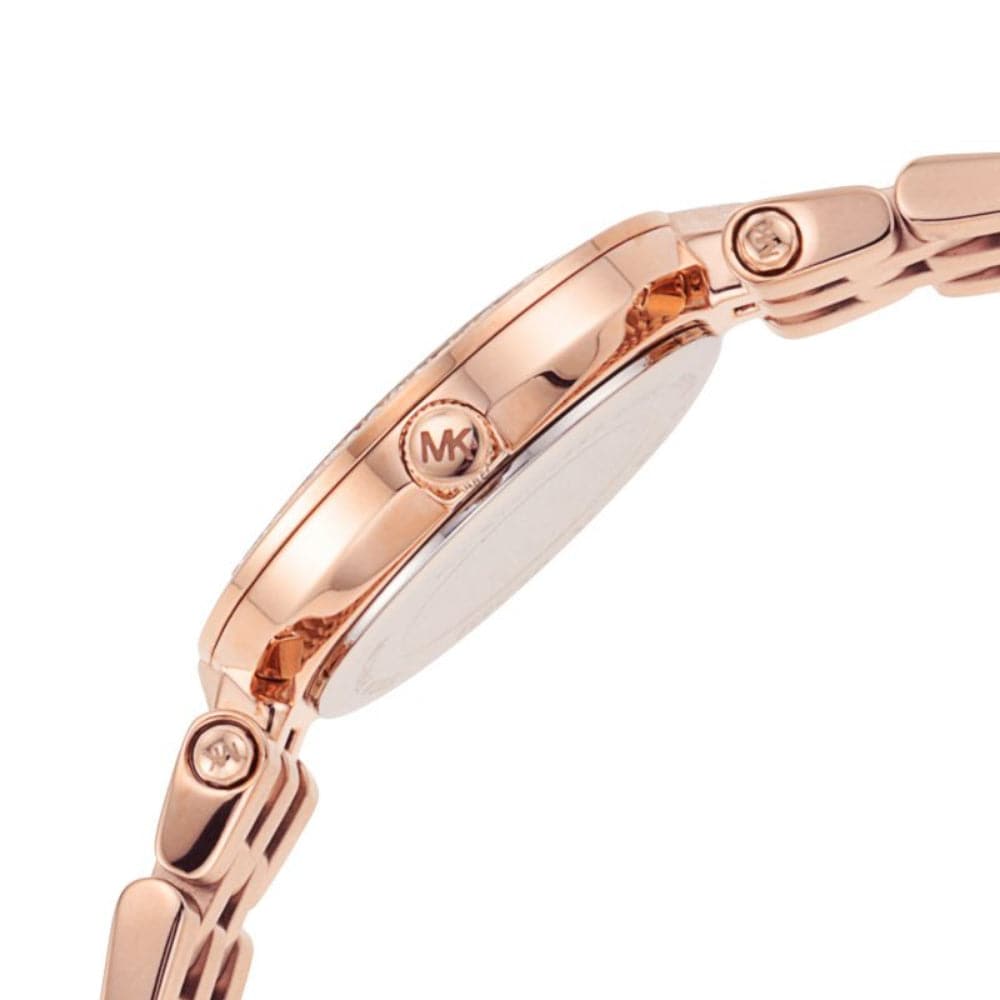 Michael Kors Darci Analog Mother of Pearl Dial Rose Gold Steel Strap Watch For Women - MK3832 Buy Now By Michael Kors