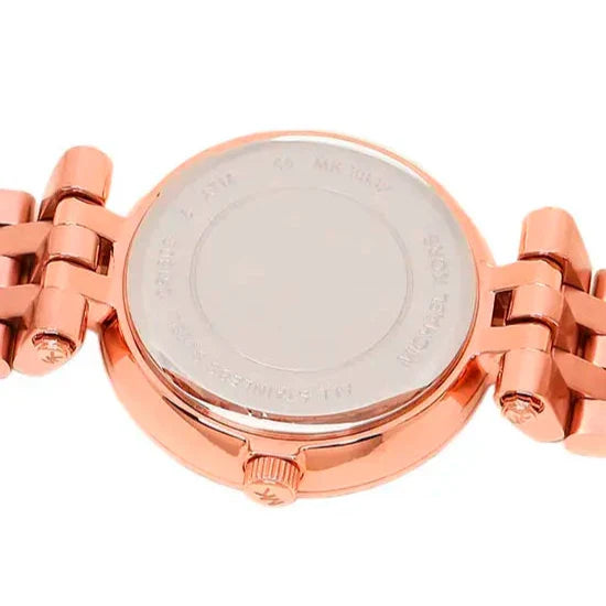 Michael Kors Darci Analog Mother of Pearl Dial Rose Gold Steel Strap Watch For Women - MK3832 Buy Now By Michael Kors