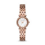 Michael Kors Darci Analog Mother of Pearl Dial Rose Gold Steel Strap Watch For Women - MK3832 Buy Now By Michael Kors