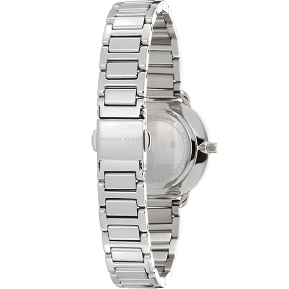 Michael Kors Portia Quartz Silver Dial Silver Steel Strap Watch For Women - MK3837 Buy Now By Michael Kors