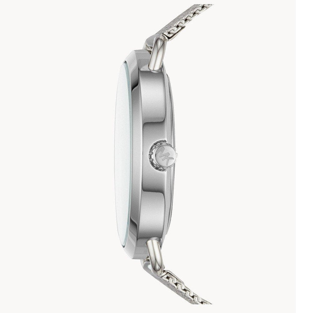 Michael Kors Portia Silver Dial Silver Mesh Bracelet Watch for Women - MK3843 Buy Now By Michael Kors