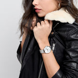 Michael Kors Portia Silver Dial Silver Mesh Bracelet Watch for Women - MK3843 Buy Now By Michael Kors