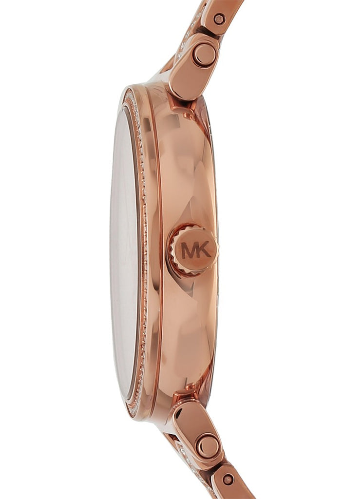 Michael Kors Sofie Quartz Rose Gold Dial Rose Gold Steel Strap Watch For Women - MK3882 Buy Now By Michael Kors