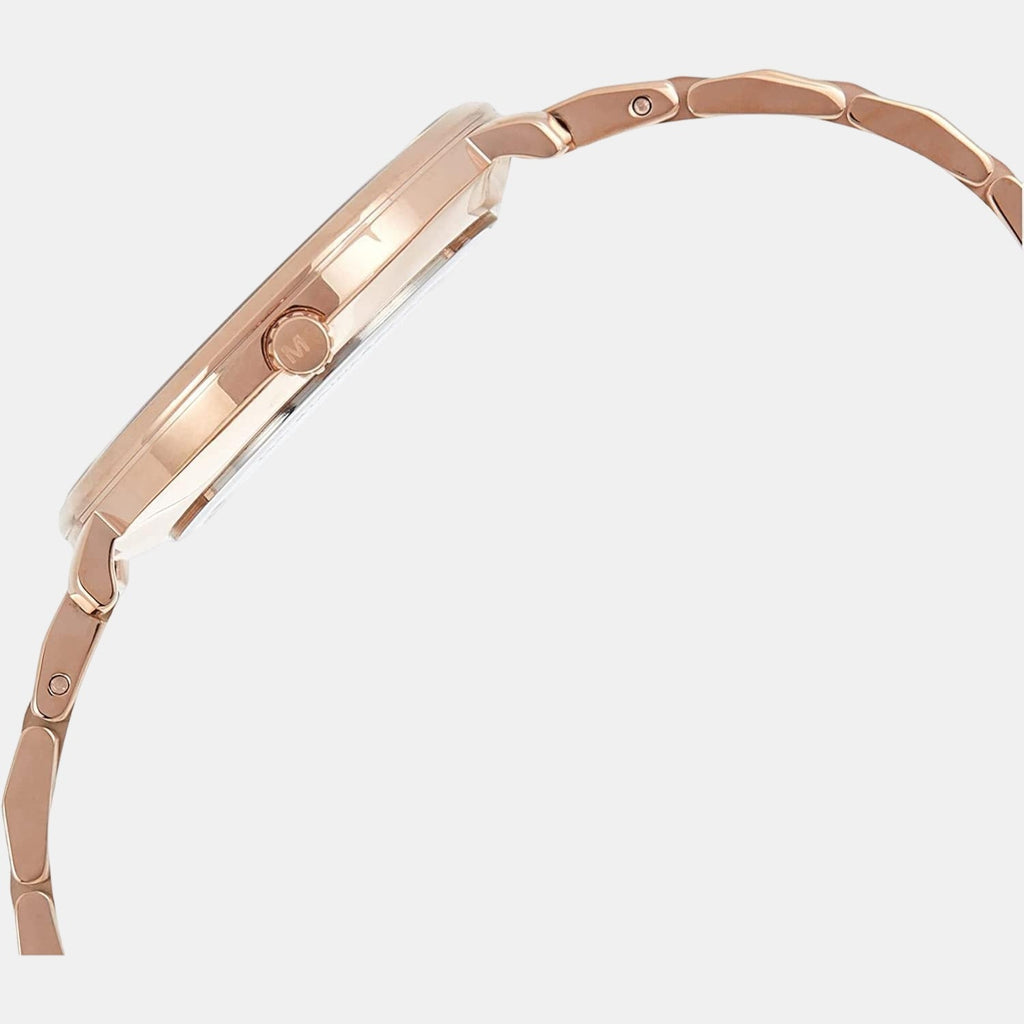 Michael Kors Pyper Three-Hand Rose Gold Dial Rose Gold Steel Strap Watch For Women - MK3897 Buy Now By Michael Kors