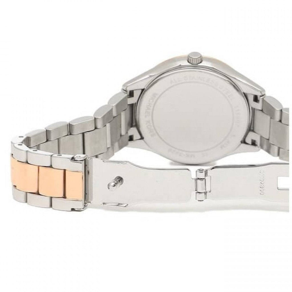 Michael Kors Lauryn Quartz Blue Dial Two Tone Steel Strap Watch For Women - MK3929 Buy Now By Michael Kors