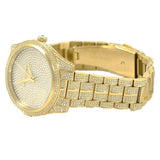 Michael Kors Lauryn Crystals Gold Dial Gold Steel Strap Watch For Women - MK3930 Buy Now By Michael Kors