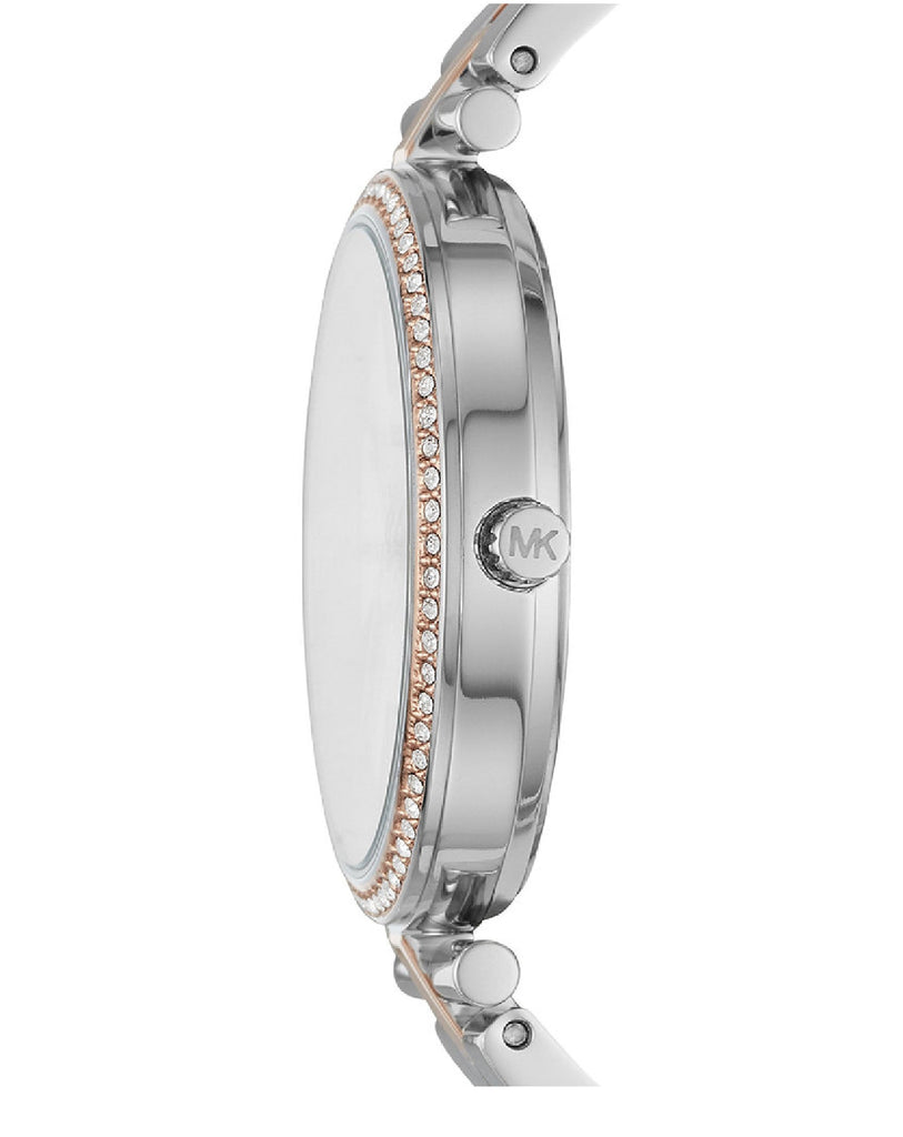 Michael Kors Darci Rose Gold Dial Two Tone Steel Strap Watch for Women - MK3726 Buy Now By Michael Kors