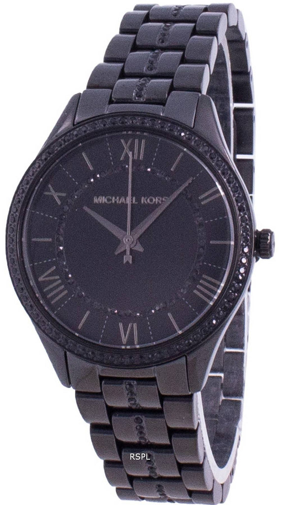Michael Kors Lauryn Quartz Black Dial Black Steel Strap Watch For Women - MK4337 Buy Now By Michael Kors