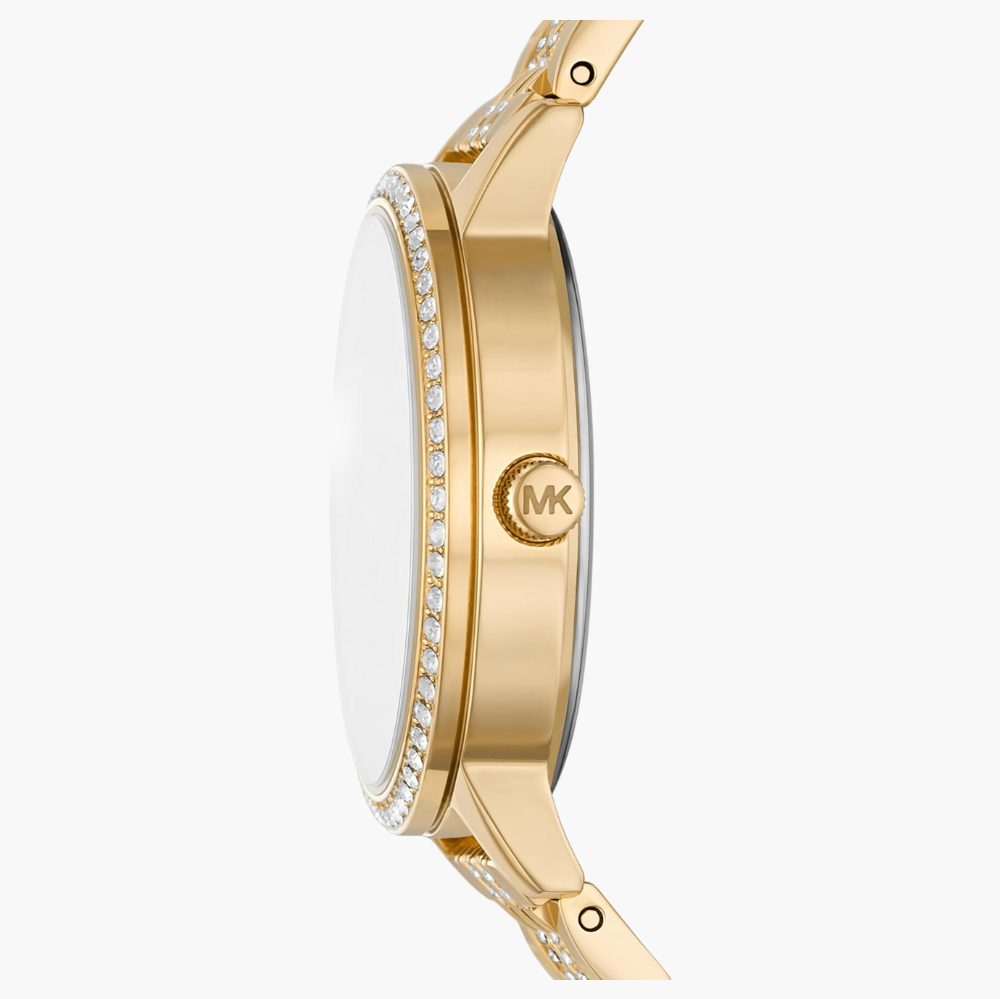 Michael Kors Melissa Quartz Gold Dial Gold Steel Strap Watch for Women - MK4368 Buy Now By Michael Kors
