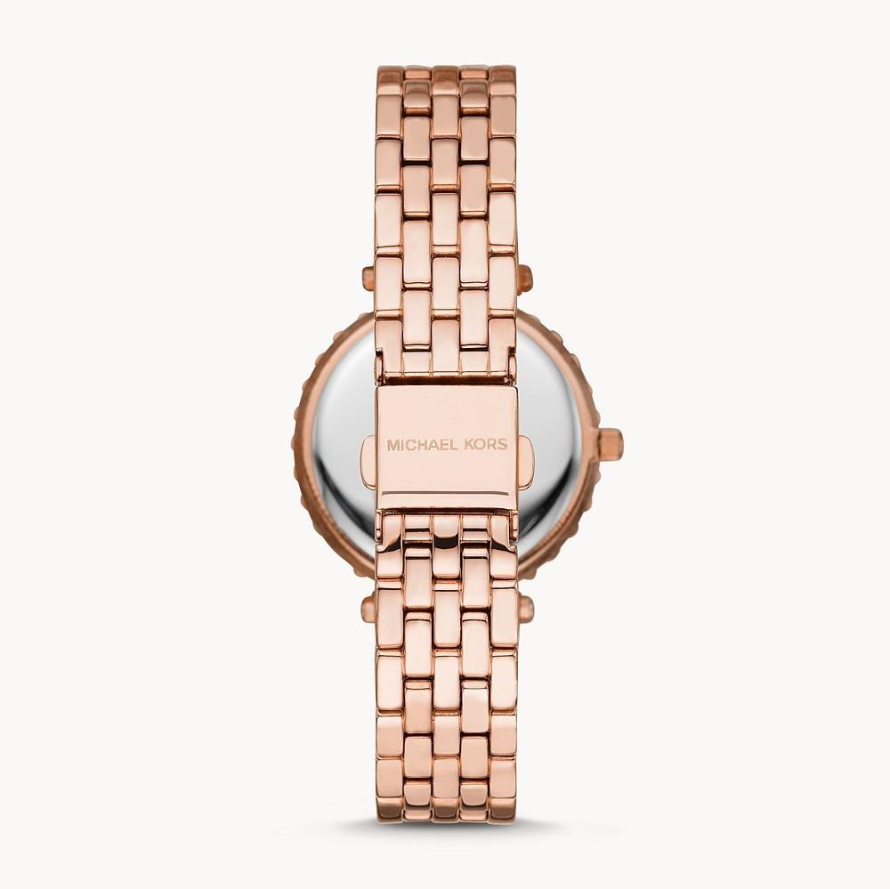 Michael Kors Darci Quartz Rose Gold Dial Rose Gold Steel Strap Watch For Women - MK4514 Buy Now By Michael Kors