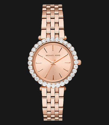 Michael Kors Darci Quartz Rose Gold Dial Rose Gold Steel Strap Watch For Women - MK4514 Buy Now By Michael Kors