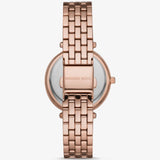 Michael Kors Darci Pave Silver Dial Rose Gold Steel Strap Watch For Women - MK4517 Buy Now By Michael Kors