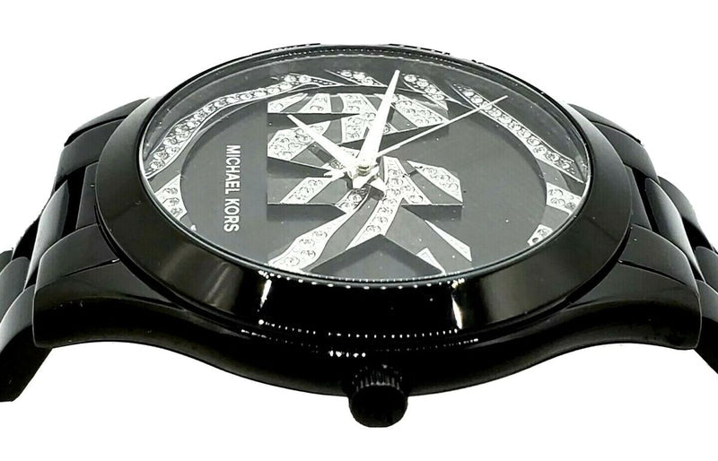 Michael Kors Runway Quartz Black Dial Black Steel Strap Watch For Women - MK4562 Buy Now By Michael Kors