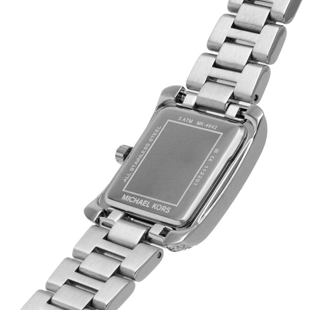 Michael Kors Emery Three-Hand Crystals White Dial Silver Steel Strap Watch for Women - MK4642 Buy Now By Michael Kors