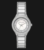 Michael Kors Sylvia Mother of Pearl Dial Silver Steel Strap Watch For Women - MK4657 Buy Now By Michael Kors