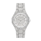 Michael Kors Raquel Three Hand Crystals Silver Dial Silver Steel Strap Watch For Women - MK4691 Buy Now By Michael Kors