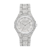 Michael Kors Raquel Three Hand Crystals Silver Dial Silver Steel Strap Watch For Women - MK4691 Buy Now By Michael Kors