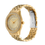 Michael Kors Harlowe Three-Hand Quartz Gold Dial Gold Steel Strap Watch For Women - MK4709 Buy Now By Michael Kors