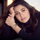 Michael Kors Harlowe Rose Gold Dial Rose Gold Steel Strap Watch For Women - MK4710 Buy Now By Michael Kors