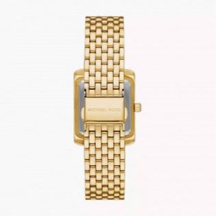 Michael Kors Emery Pave Analog Green Dial Gold Steel Strap Watch for Women - MK4742 Buy Now By Michael Kors