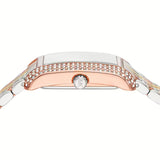 Michael Kors Emery Three-Hand White Dial Two Tone Steel Strap Watch for Women - MK4744 Buy Now By Michael Kors