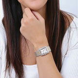 Michael Kors Emery Three-Hand White Dial Two Tone Steel Strap Watch for Women - MK4744 Buy Now By Michael Kors