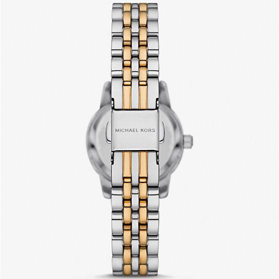 Michael Kors Lexington Three-Hand Silver Dial Two Tone Steel Strap Watch for Women - MK4815 Buy Now By Michael Kors