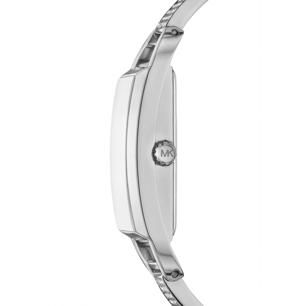 Michael Kors Empire Three-Hand Silver Dial Silver Steel Strap Watch for Women - MK4841 Buy Now By Michael Kors