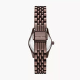 Michael Kors Lexington Three-Hand Brown Dial Brown Steel Strap Watch for Women - MK4844 Buy Now By Michael Kors