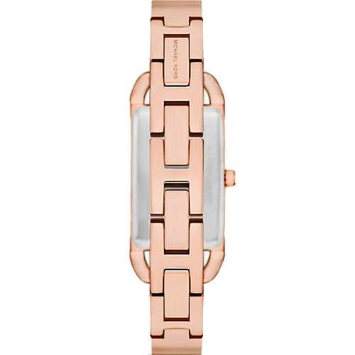 Michael Kors Empire Pavé Analog Rose Gold Dial Rose Gold Steel Strap Watch for Women - MK4858 Buy Now By Michael Kors