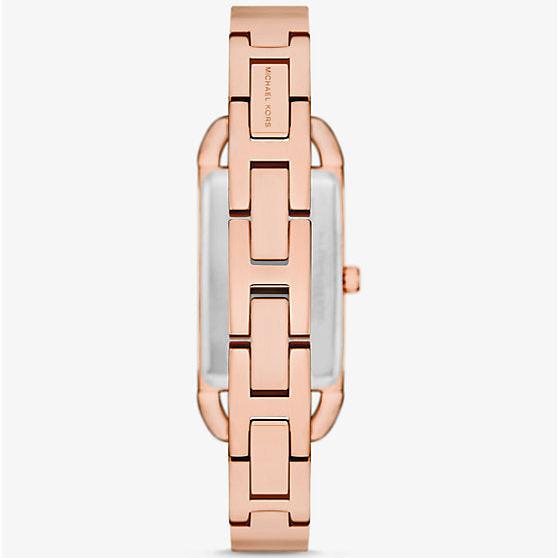 Michael Kors Empire Pavé Analog Rose Gold Dial Rose Gold Steel Strap Watch for Women - MK4858 Buy Now By Michael Kors