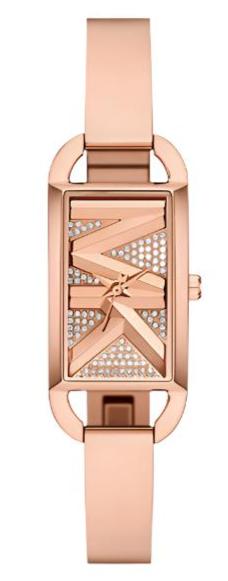 Michael Kors Empire Pavé Analog Rose Gold Dial Rose Gold Steel Strap Watch for Women - MK4858 Buy Now By Michael Kors
