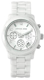 Michael Kors Runway White Ceramic Dial White Steel Strap Watch for Women - MK5161 Buy Now By Michael Kors