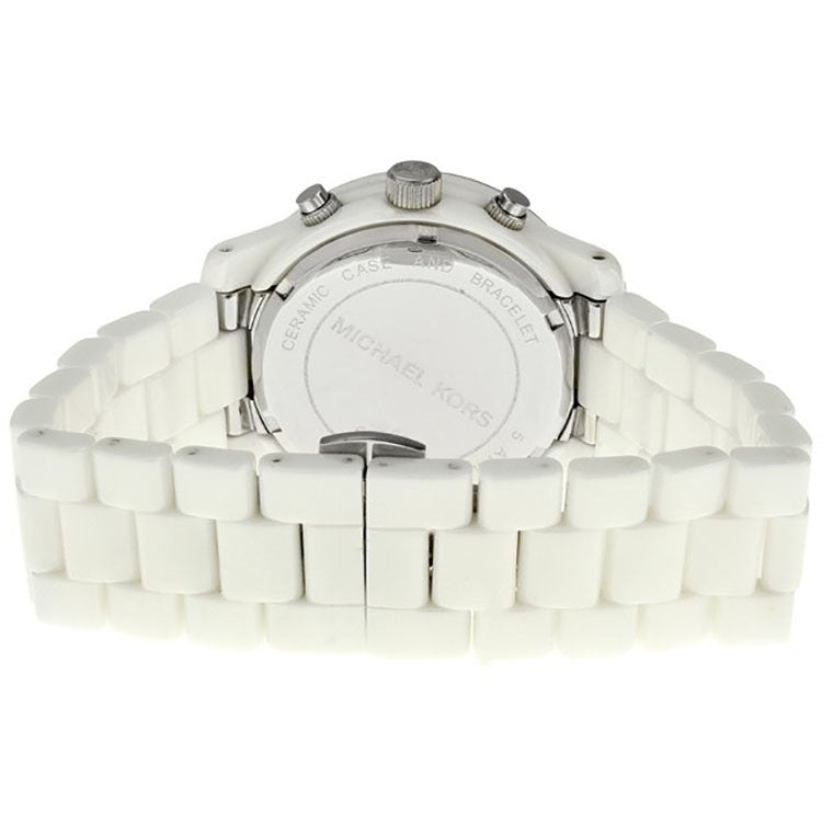 Michael Kors Runway White Dial White Steel Strap Watch for Women - MK5188 Buy Now By Michael Kors