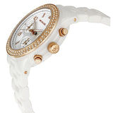 Michael Kors Ceramic White Dial White Steel Strap Watch for Women - MK5269 Buy Now By Michael Kors