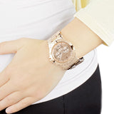 Michael Kors Dylan Rose Gold Dial Rose Gold Steel Strap Watch for Women - MK5314 Buy Now By Michael Kors