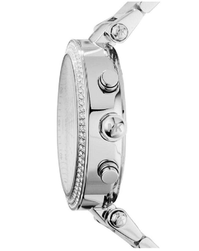 Michael Kors Parker Silver Dial Silver Steel Strap Watch for Women - MK5353 Buy Now By Michael Kors