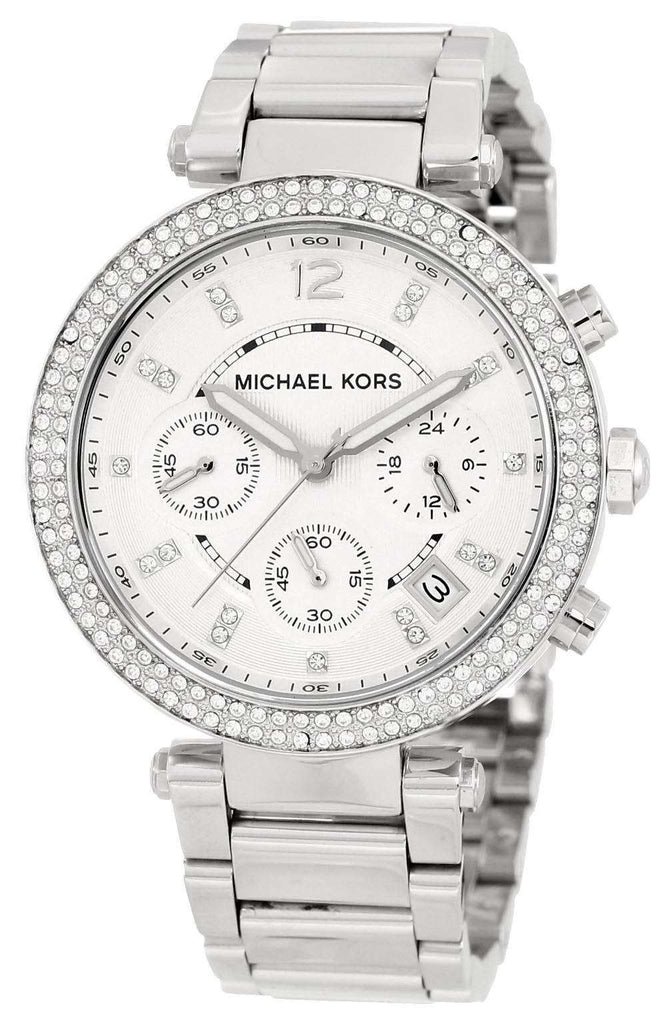 Michael Kors Parker Silver Dial Silver Steel Strap Watch for Women - MK5353 Buy Now By Michael Kors