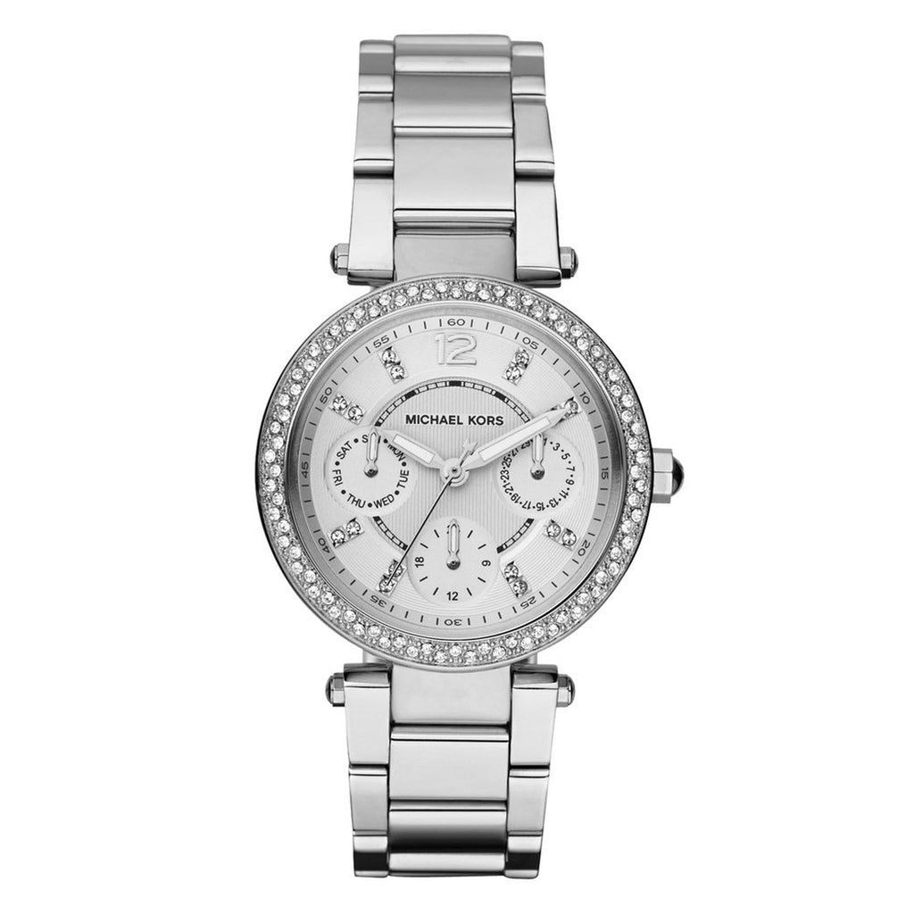 Michael Kors Parker Silver Dial Silver Steel Strap Watch for Women - MK5353 Buy Now By Michael Kors