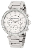 Michael Kors Parker Silver Dial Silver Steel Strap Watch for Women - MK5353 Buy Now By Michael Kors