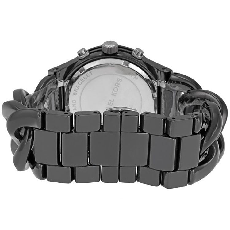 Michael Kors Ceramic Black Dial Black Steel Strap Watch for Women - MK5388 Buy Now By Michael Kors