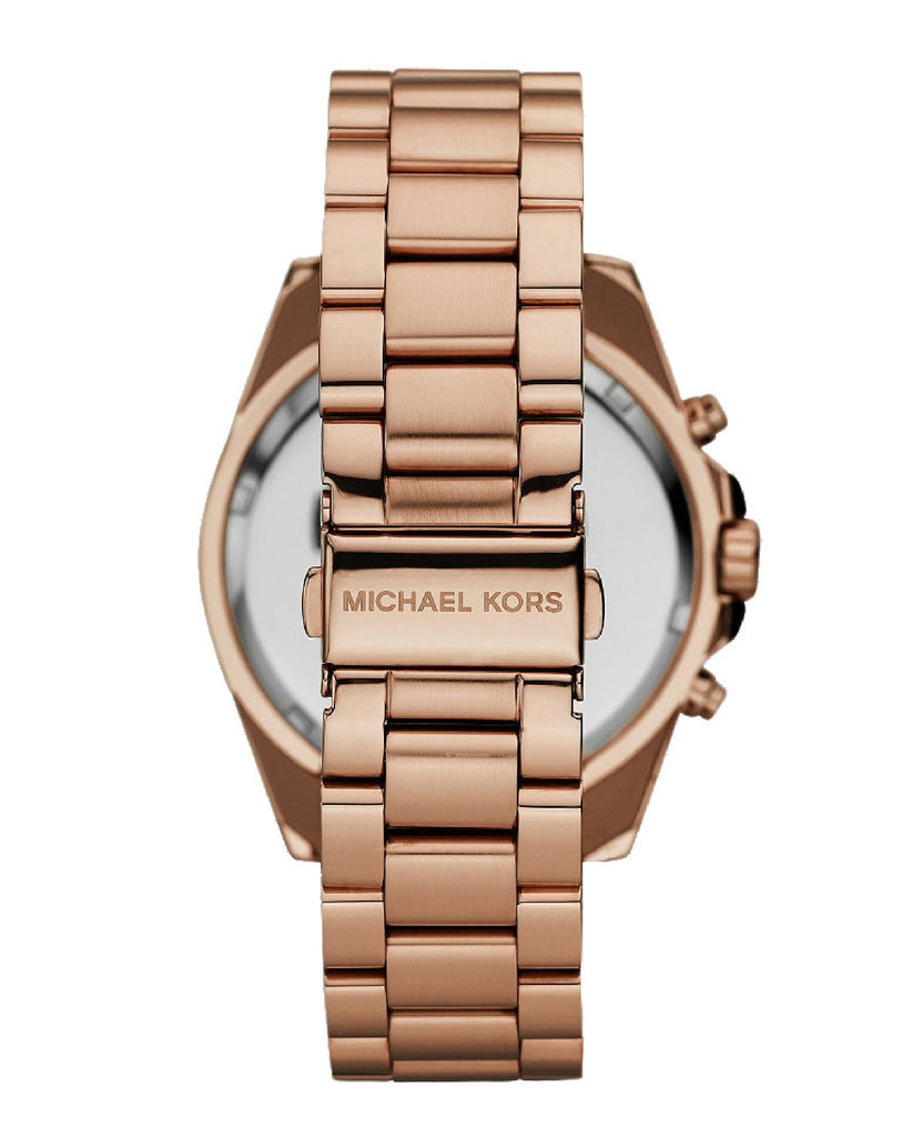 Michael Kors Bradshaw Rose Gold Dial Rose Gold Steel Strap Watch for Women - MK5503 Buy Now By Michael Kors