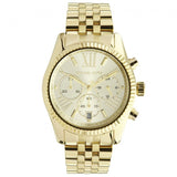 Michael Kors Lexington Chronograph Gold Dial Gold Steel Strap Watch for Women - MK5556 Buy Now By Michael Kors