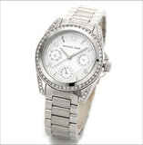 Michael Kors Blair Silver Dial SIlver Steel Strap Watch for Women - MK5612 Buy Now By Michael Kors