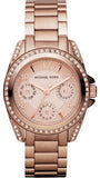 Michael Kors Blair Rose Gold Dial Rose Gold Steel Strap Watch for Women - MK5613 Buy Now By Michael Kors